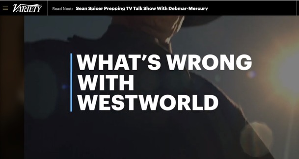 Westworld:  Reakce zahraničních webů na 2. řadu budí rozpaky | Fandíme serialům