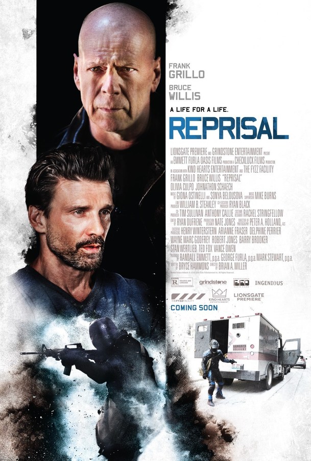 Reprisal: Bruce Willis a Frank Grillo na stopě bankovnímu lupiči | Fandíme filmu