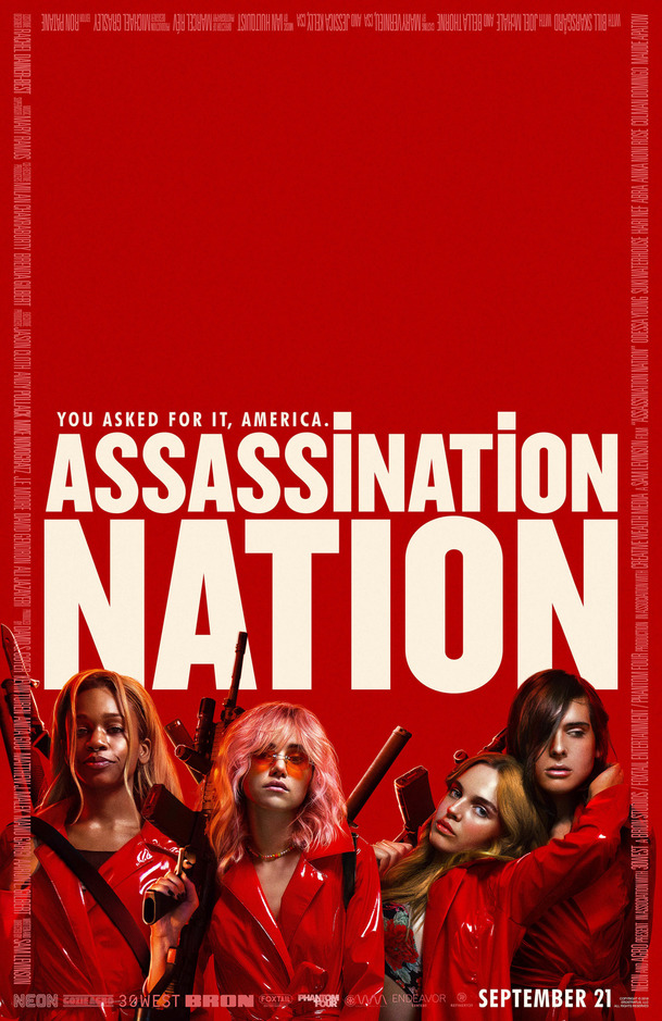 Assassination Nation: Obnažená tajemství změní městečko v krvavou lázeň | Fandíme filmu