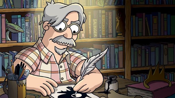 Disenchantment: Matt Groening vytvořil svůj nový tajemný portrét s odkazy | Fandíme serialům