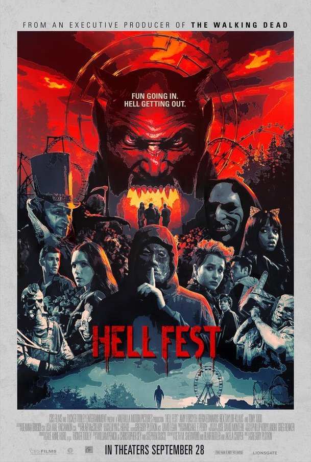 Hell Fest: Masakr v zábavním parku představuje v trailerech | Fandíme filmu