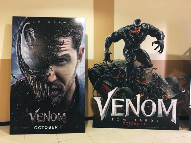 Venom: Sada vydařených plakátů s parazitickým zabijákem | Fandíme filmu