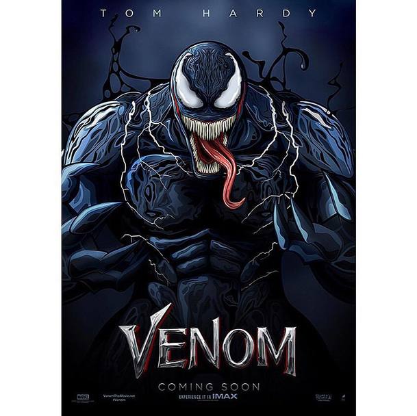 Venom: Sada vydařených plakátů s parazitickým zabijákem | Fandíme filmu