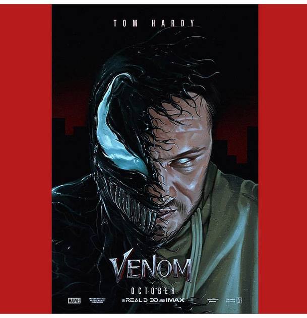 Venom: Sada vydařených plakátů s parazitickým zabijákem | Fandíme filmu