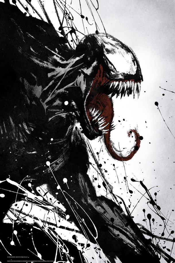 Venom: Sada vydařených plakátů s parazitickým zabijákem | Fandíme filmu