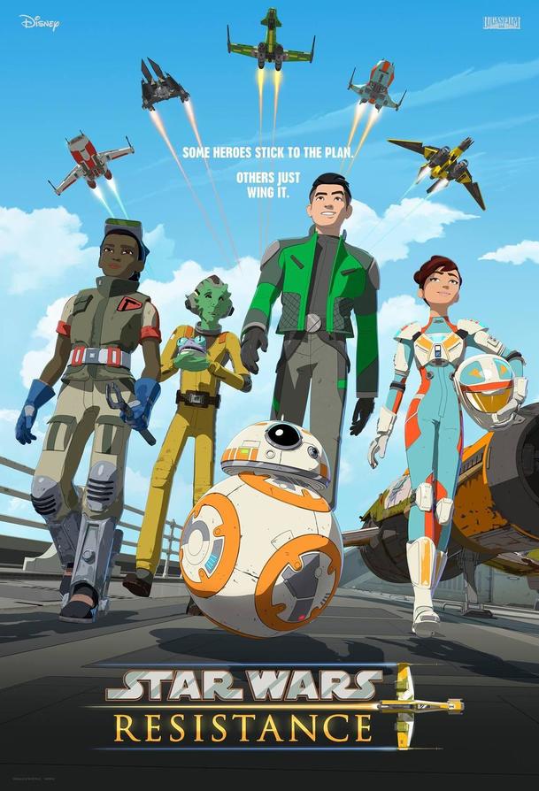 Star Wars: Resistance: Nový plakát a podrobnosti o postavách | Fandíme serialům