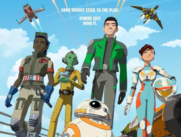 Star Wars: Resistance: Nový plakát a podrobnosti o postavách | Fandíme serialům