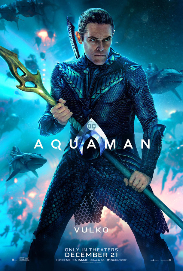 Aquaman představil sedmičku svých postav na plakátech | Fandíme filmu