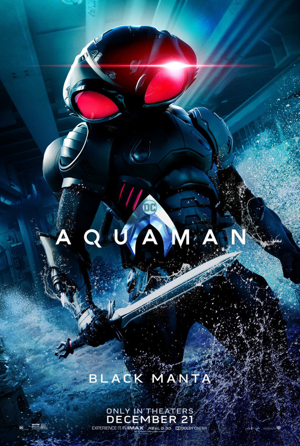 V Aquamanovi 2 by se kromě záporáka Ocean Mastera měl vrátit i Black Manta | Fandíme filmu