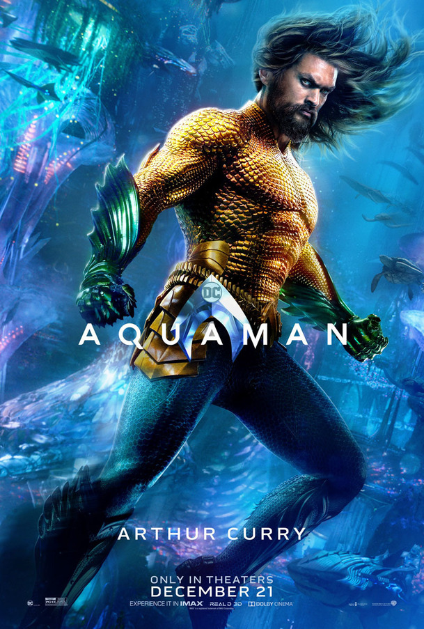 Aquaman představil sedmičku svých postav na plakátech | Fandíme filmu