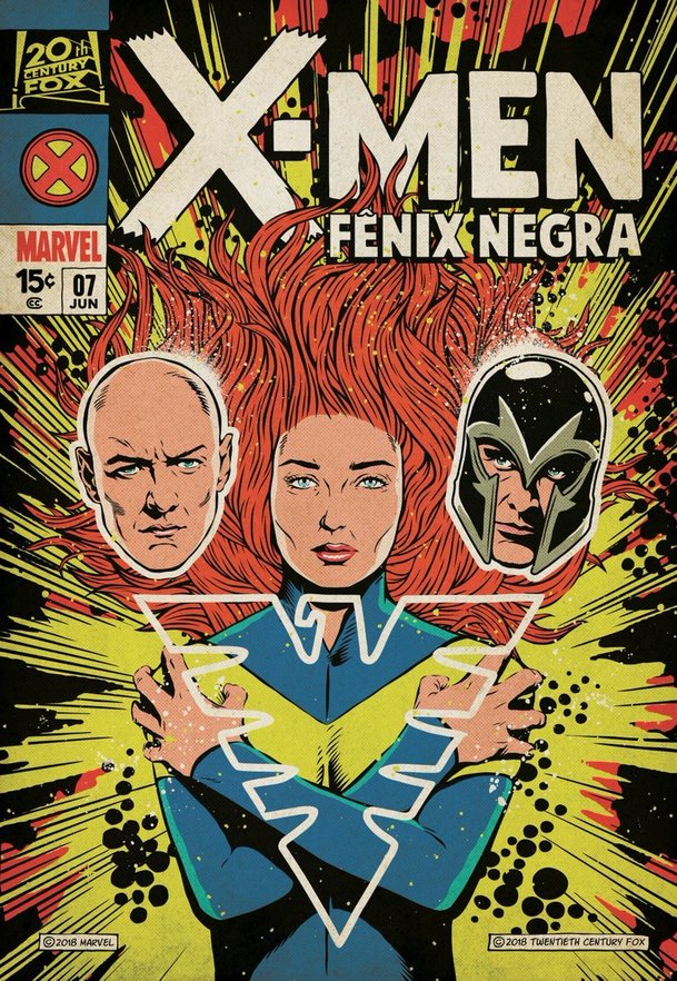 X-Men: Dark Phoenix: Plakát z brazilského Comic-Conu | Fandíme filmu
