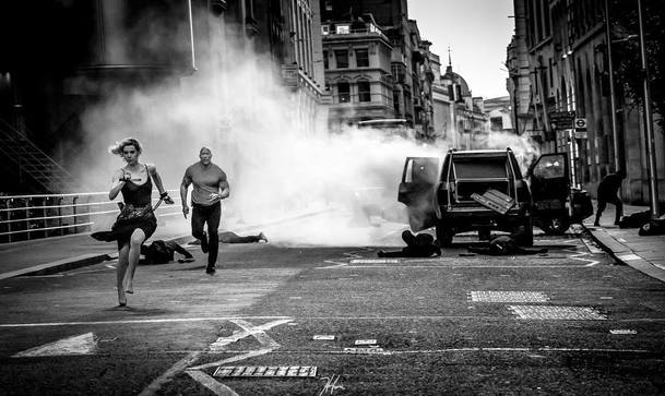 Hobbs & Shaw: Akční scéna uzavřela londýnské ulice a další fotky | Fandíme filmu