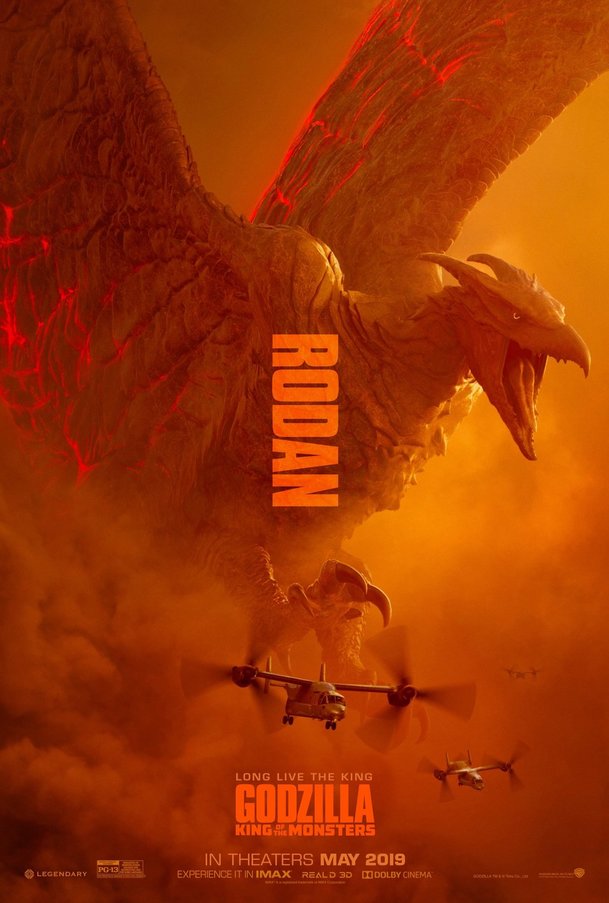 Godzilla 2: Rodan vs. Ghidorah v novém spotu | Fandíme filmu