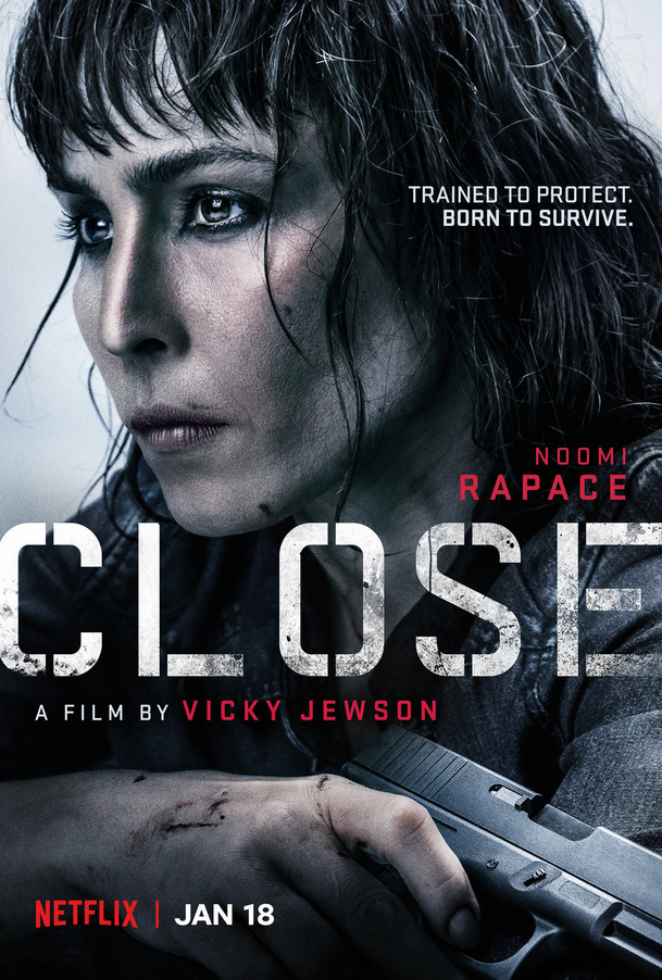 Close: V traileru na akční film od Netflixu nakopává zadky Noomi Rapace | Fandíme filmu