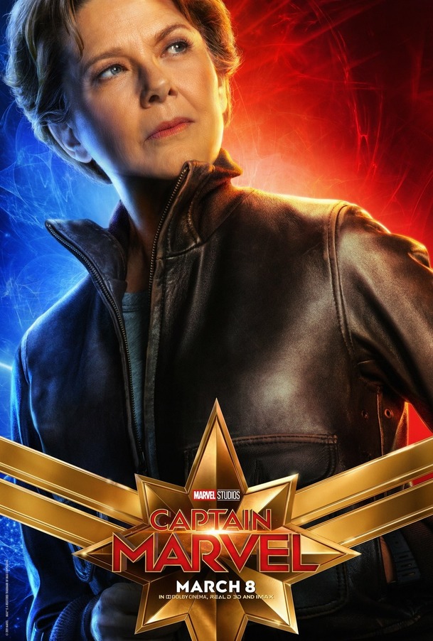 Captain Marvel: Annette Bening odhalila, koho ve filmu hraje | Fandíme filmu