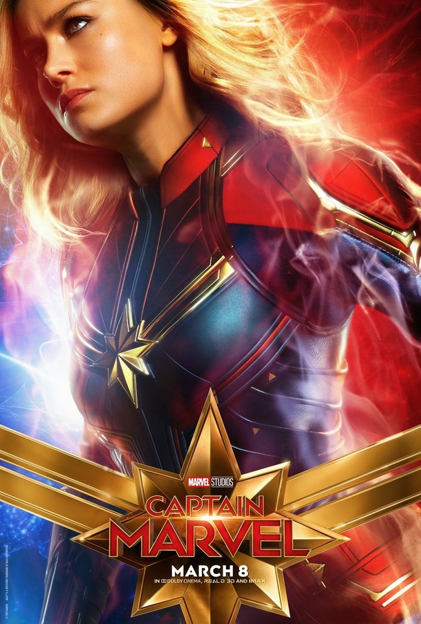 Captain Marvel a 10 character posterů od Carol až po kocoura | Fandíme filmu