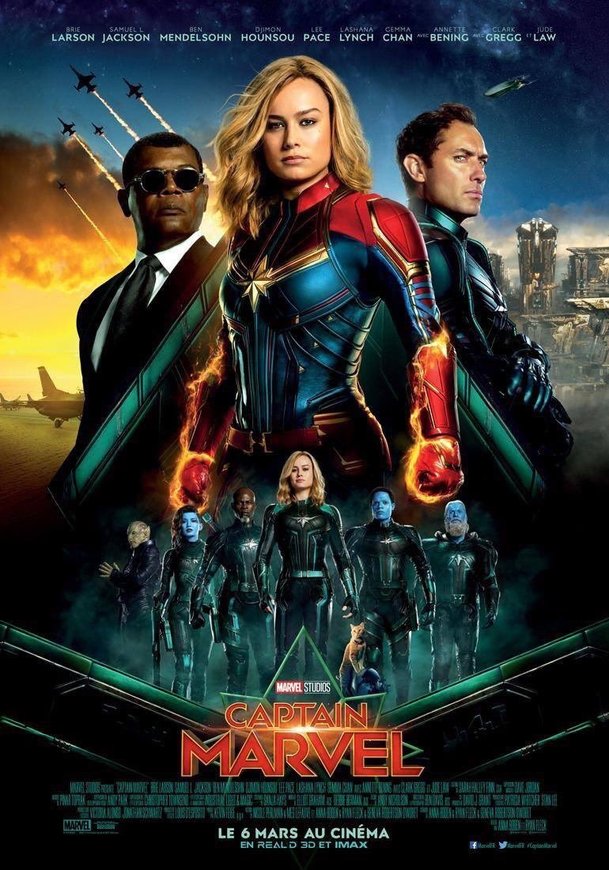 Captain Marvel sráží letadla pěstí z oblohy v nové Super Bowl upoutávce | Fandíme filmu