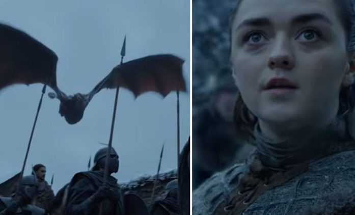 Hra o trůny: Nové záběry z 8. série ukazují Aryu, draka a pochod vojska Daenerys | Fandíme seriálům