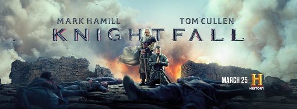 Knightfall: Mark Hamill a Tom Cullen na novém plakátu k 2. sérii | Fandíme serialům