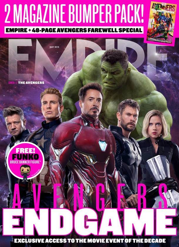 Avengers: Endgame na čerstvých magazínových obálkách | Fandíme filmu