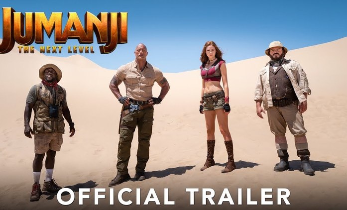 Jumanji: The Next Level: Trailer odhaluje, kdo je tentokrát uvězněný v tělech The Rocka a spol. | Fandíme filmu