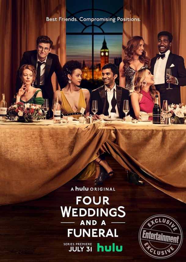Čtyři svatby a jeden pohřeb: Trailer na seriálovou verzi je konečně venku | Fandíme serialům