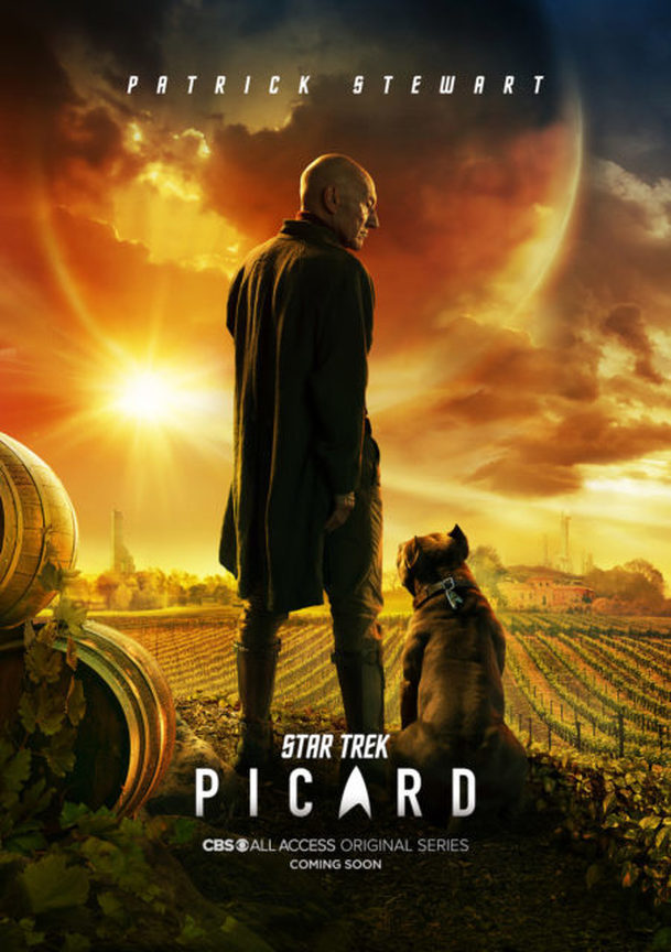 Star Trek: Picard - Plakát k dalšímu seriálu z universa Star Trek | Fandíme serialům