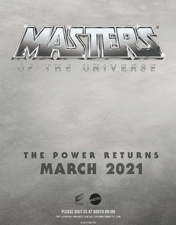 Masters of the Universe: První plakát ukazuje logo a potvrzuje datum premiéry | Fandíme filmu