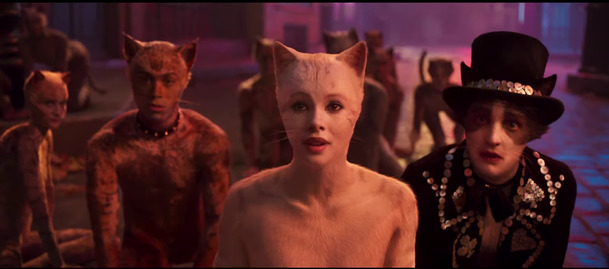 Cats: Známí herci v traileru na novou verzi muzikálu zmutovali do děsivé "kočičí" podoby | Fandíme filmu