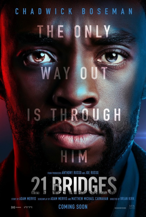 21 Bridges: V traileru na akční kriminálku nechá Black Panther odříznout celý Manhattan | Fandíme filmu