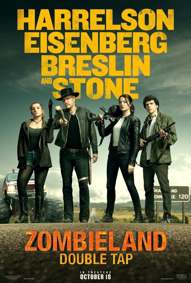 Zombieland 2: Trailer přináší dvojníky, monster trucky a rodinné trable | Fandíme filmu