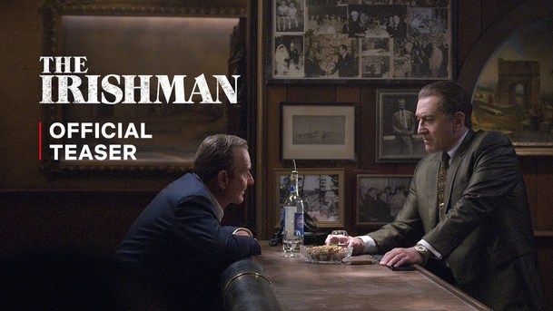 The Irishman: Omlazování Roberta De Nira a Al Pacina začíná v prvním traileru | Fandíme filmu