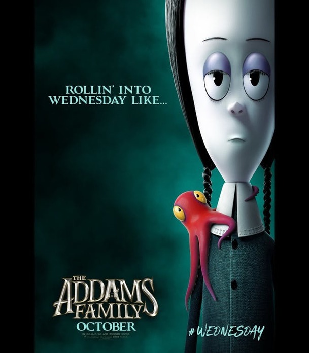 Addamsova Rodina: Animovaná verze se představuje v traileru a na plakátech | Fandíme filmu