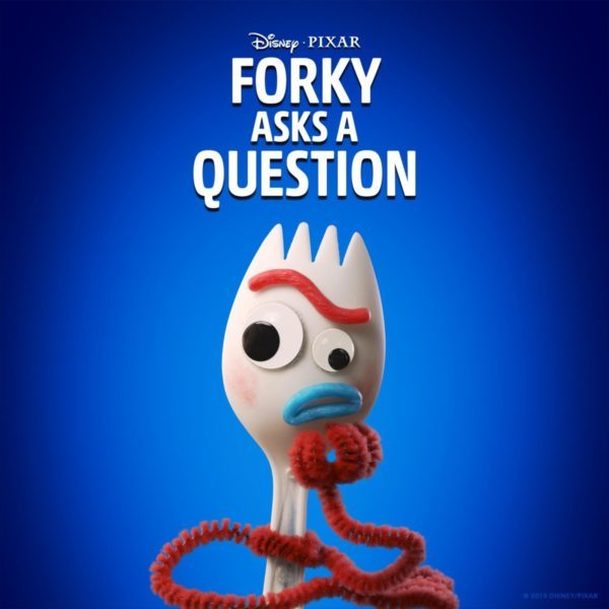 Forky Asks a Question: Spin-off Toy Story 4 s Vidlíkem v čele se představuje | Fandíme serialům