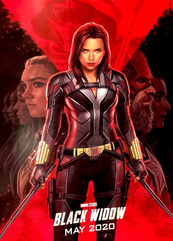 Black Widow: Nový plakát a nové obrázky zcela bílého kostýmu | Fandíme filmu