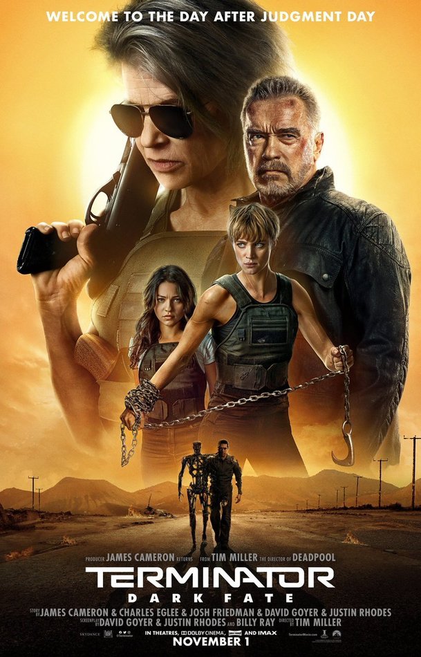 Terminátor: Temný osud - Sarah Connor čelí zlému Terminátorovi v prvním klipu | Fandíme filmu