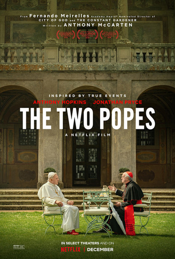 The Two Popes: Nový papežský film zkusí zaujmout bez svlékání do plavek | Fandíme filmu