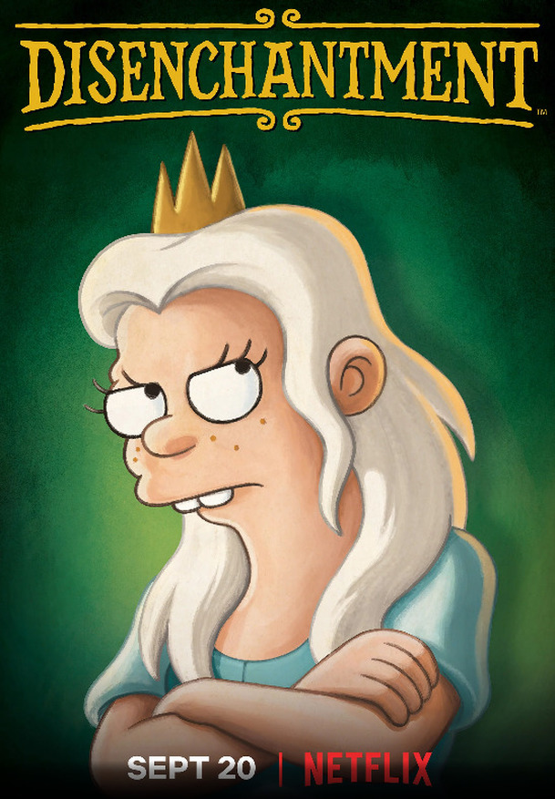 Disenchantment 2: Fantasy sestřenka Simpsonů v upoutávce na další dobrodružství chystá cestu do pekla | Fandíme serialům