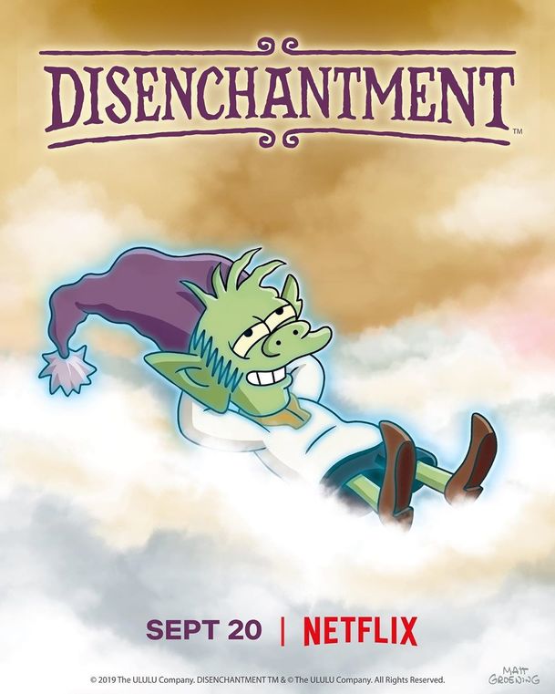 Disenchantment 2: Fantasy sestřenka Simpsonů v upoutávce na další dobrodružství chystá cestu do pekla | Fandíme serialům