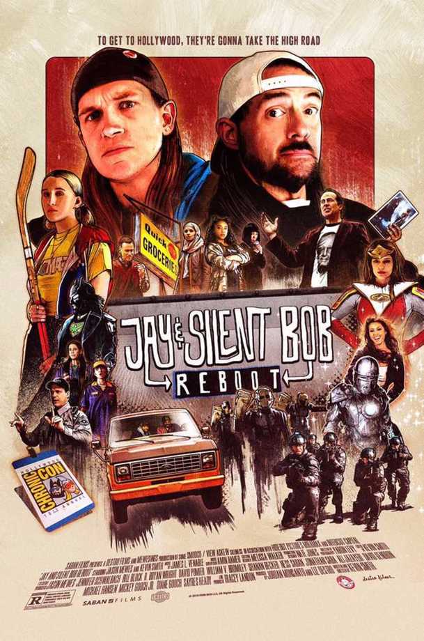 Jay and Silent Bob Reboot si v prvním klipu střílí z filmu Batman v Superman | Fandíme filmu