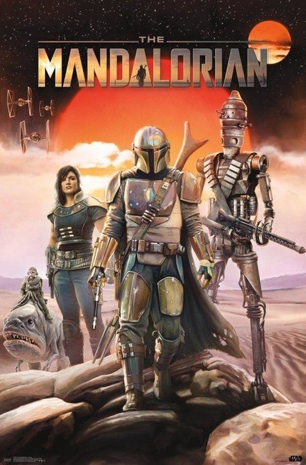 The Mandalorian: Trojice hrdinů na novém plakátu a dalších fotkách | Fandíme serialům