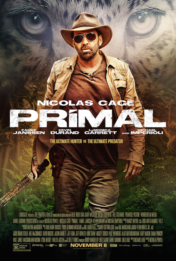 Primal: Nicolas Cage versus hladová šelma a uprchlý vrah | Fandíme filmu