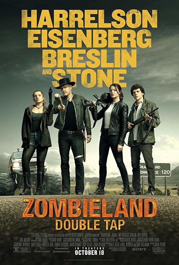 Zombieland 2: Partička kolem Woodyho Harrelsona hláškuje a kosí zombíky v nadupaném traileru | Fandíme filmu