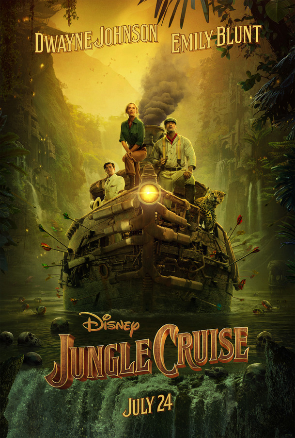 Jungle Cruise: Trailer v tom nejlepším slova smyslu vykrádá klasiky dobrodružného žánru | Fandíme filmu