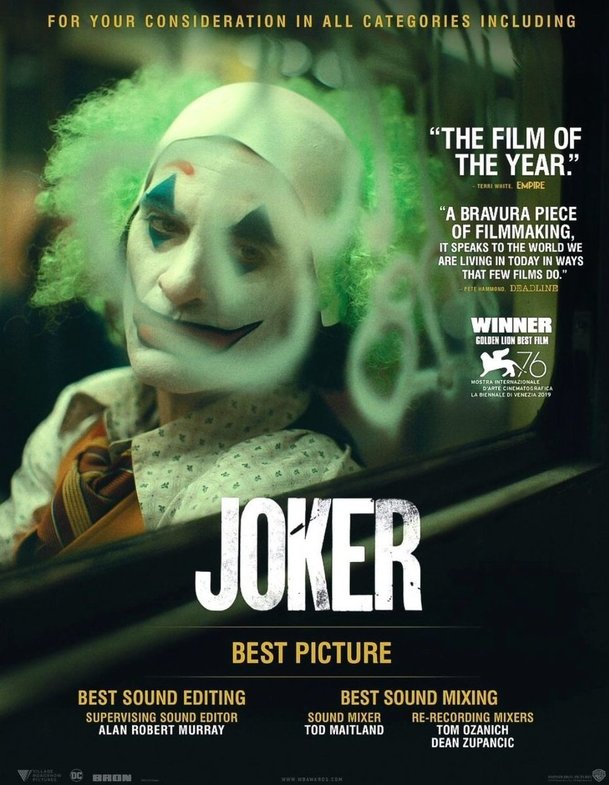 Joker oficiálně zahájil oscarovou kampaň | Fandíme filmu