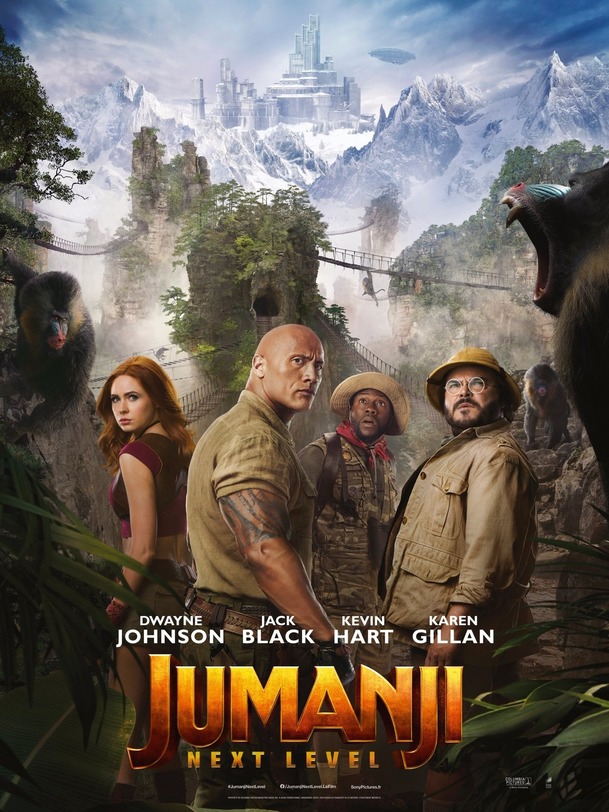 Jumanji: Další level: První reakce slibují královskou porci zábavy | Fandíme filmu