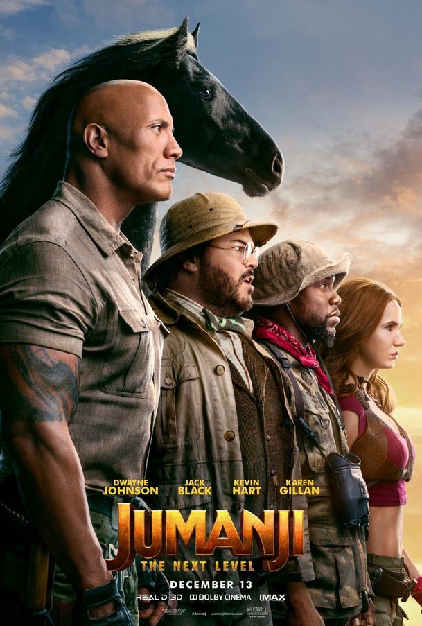 Jumanji: Další level: První reakce slibují královskou porci zábavy | Fandíme filmu