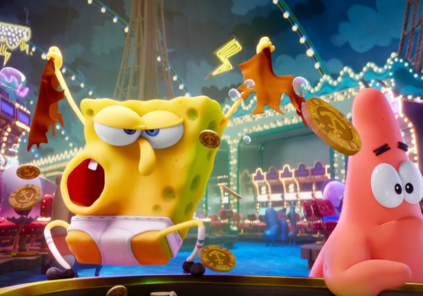 SpongeBob ve filmu: Houba na útěku: Keanu Reeves jako mluvící roští a další blbiny v prvním traileru | Fandíme filmu