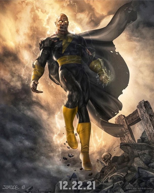 Black Adam: The Rock odhalil datum premiéry svého drsňáckého "Supermana" | Fandíme filmu