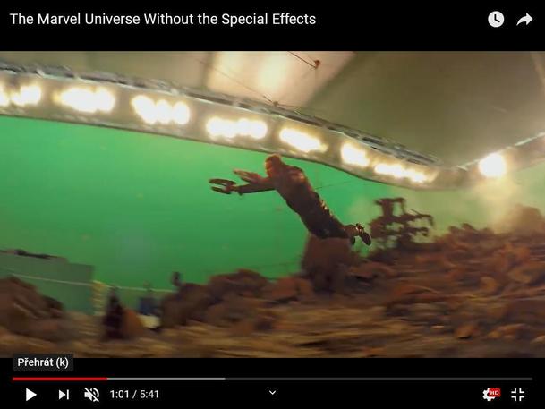 Jak vypadá svět Marvelu bez vizuálních efektů | Fandíme filmu